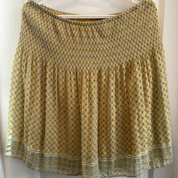 Max Studio Floral Skirt - Large - Picture 1 of 5